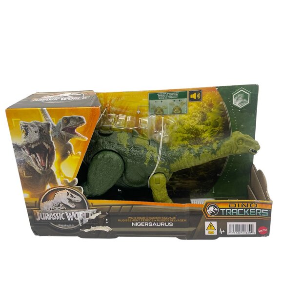 Jurassic World Dinosaur Toy Sound Attack Move Nigersaurus Posable Action Figure - Picture 1 of 8